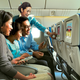 Image for article titled Korean Air's Coach Cabin is as High-Tech as Their Country